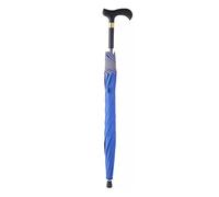 Paraguas de bastones para caminar, bastón de viaje y paraguas 2 en 1, muleta ligera y resistente al viento para apoyo y refugio, herramienta portátil versátil para hombres y mujeres