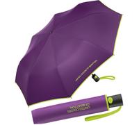Paraguas de bolsillo Benetton Mini AC, morado jacinto, 95 cm