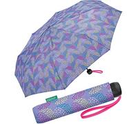 Paraguas de bolsillo Benetton Super Mini Dots, Pop Dots Deep Periwinkle, 95 cm