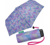 Paraguas de bolsillo Benetton Ultra Mini Flat Dots, 88 cm