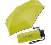 Paraguas de bolsillo Benetton Ultra Mini Flat solid, Grenoble Green, 88 cm