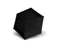 Paraguas de bolsillo Doppler Fiber Havanna Uni - Super ligero - Tamaño compacto - 22 cm, Negro, talla única, Clásico