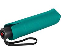 Paraguas de bolsillo Knirps A.050 Medium Manual - Compacto y resistente a la intemperie - Estable - Resistente al viento, Pacific, S, Pacífico