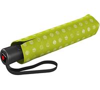 Knirps Paraguas de bolsillo A.200 Medium Duomatic - Compacto y resistente a las tormentas - Probado en túnel de viento, Pinta Lima, One Size, Lunares