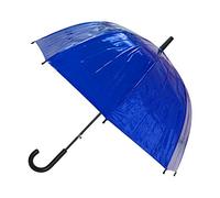 Paraguas de Campana para Mujer, Apertura automática, Paraguas metálico, Color Plateado, Plata, Normal, Plateado