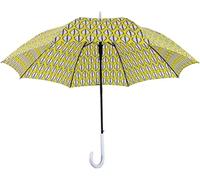Paraguas de coche Paraguas de viaje Toldo grande de gran tamaño Paraguas de caña con ventilación Floral Paraguas de palo abierto automático Paraguas for lluvia Windproo ( Color : Yellow , Size : 75cm