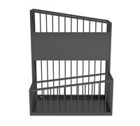 Paraguas de metal de gran capacidad, doble capa, comercial, para entrada, para hoteles y negocios, soporte para paraguas