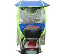 Paraguas de movilidad para scooter, totalmente impermeable, escudo protector universal plegable para scooters y motocicletas