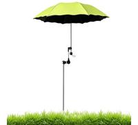 Paraguas de playa - 95 x 95 cm Portable Sun Shade, With Ground Stake, For Outdoor, verde, riferimento alla descrizione