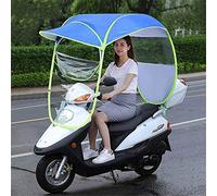 Paraguas de scooter de motor eléctrico completamente cerrado Paraguas de movilidad Parasol y cubierta de lluvia, Paraguas de scooter de motor de automóvil universal Movilidad Sol impermeable