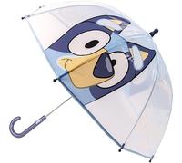 Paraguas Infantil Bluey para Niños y Niñas - Paraguas Ligero, Seguro y Resistente con Diseño Oficial de Bluey - Accesorio Colorido para el Colegio y Días de Lluvia