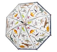 PERLETTI Paraguas Infantil campana Dinosaurios automático antiviento 74 cm
