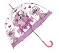 Paraguas infantil, diferentes modelos. Paraguas EVA transparente, 8 paneles, diámetro 67 cm, forma de burbuja, apertura manual.Mango con impresión. (ANGEL)