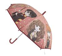 Paraguas Infantil Harry Potter para Niños y Niñas - Paraguas Resistente y Seguro con Escudos de Hogwarts y Casas - Diseño Oficial para Colegio y Días de Lluvia