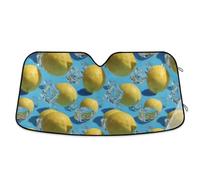 Paraguas Luna De Coche Plegable Protección Solar para El Parabrisas Protección Rayos UV Parasol para Parabrisa Universal para Furgonetas SUV Vehículos Hielo Y Limón M