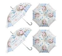 Paraguas Manual Transparente Frozen Ll Disney 46cm - Producto Oficial - Especial Regalos Para Todos - Marca Arditex