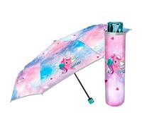 Paraguas niña mini 50cm manual 3 secciones unicornio