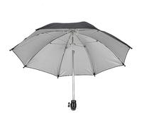 Paraguas para cámara réflex digital con cabeza esférica, multiángulo, ajustable, protector de lluvia, paraguas para transmisión en vivo, universal, cubierta de zapata caliente, accesorio de fotografía