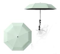 Paraguas para cochecito de niño con protección UV UPF 50+ ajustable para un uso seguro al aire libre (arroz tae)