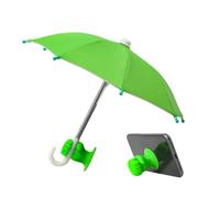 Paraguas Para Teléfono Celular | Escudo De Protección UV Para Teléfono Inteligente | Paraguas De Protección Para Tableta A Prueba De Agua Y Viento Con De Puño Para Playa, Silla De Motocicleta,