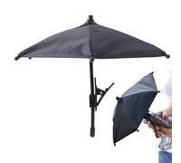 Paraguas para teléfono - Soporte para teléfono para exteriores | Paraguas magnético para teléfonos, protector de sopote, soprte de escritorio ajustable giratorio 360, cubierta para parasol, soporte