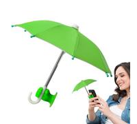 Paraguas para teléfono - Visera UV antirreflejos para teléfono celular, paraguas portátil resistente al agua con para tablet, silla de coche, actividades al aire libre, bicicletas de playa