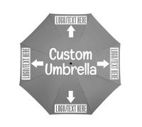 Paraguas Personalizado con Logotipo Foto Texto Paraguas Personalizado Automático Plegable Diseño Usted Paraguas para Lluvia/Soleado Color3,98×60cm