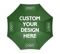 Paraguas Personalizado con Logotipo Foto Texto Paraguas Personalizado Automático Plegable Diseño Usted Paraguas para Lluvia/Soleado Color4,98×60cm