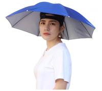 Paraguas plegable con cabezal para pesca y camping.