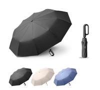 Paraguas Plegable Portátil 8 Varillas Protección UV Sol Lluvia Hombre Mujer