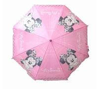 Paraguas Poliester Minnie Mouse Disney 65 cm Medida: 65 cm diámetro Materíal: Poliester Formado por 8 Varillas