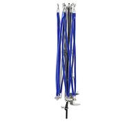 Paraguas Swift, estatua de fénix de latón de alta dureza bueno brillante Swift Yarn Ball Winder tejer forma paraguas hierro azul mano herramientas líneas bobinado fibras hilos u otras cuerdas