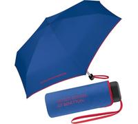 Paraguas Ultra Mini Mujer Manual United Colors of Benetton, Ocho Varillas, 88 cm de diámetro. Color Azul.