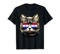Paraguay Cat Lover Bandera Paraguaya Sombras Gatos Dueño Camiseta