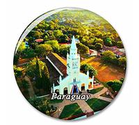 Paraguay Imán de Nevera, imánes Decorativo, abridor de Botellas, Ciudad turística, Viaje, colección de Recuerdos, Regalo, Pegatina Fuerte para Nevera