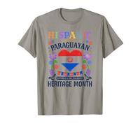 Paraguayan Hispanic Heritage Month Roots and Pride Camiseta