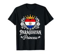 Paraguayan Princess Paraguay Flag Proud Paraguayan Girl Camiseta