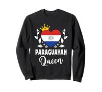 Paraguayan Queen Paraguay Flag Proud Paraguayan Woman Sudadera