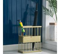 Paragüero comercial para interiores, estante de almacenamiento de gran capacidad para vestíbulos de hotel y negocios, diseño duradero y elegante