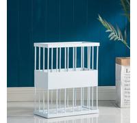 Paragüero comercial para interiores, estante de almacenamiento de gran capacidad para vestíbulos de hotel y negocios, diseño duradero y elegante