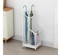 Paragüero con bandeja de goteo, organizador que ahorra espacio para el hogar y la oficina, ideal para pasillo y porche