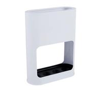 Paragüero de entrada - Soporte de pared para el hogar | Cubo de entrada con 4 pegatinas antideslizantes, organizador impermeable, multiusos, diseño compacto para el ángulo de entrada