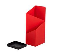 Paragüero de gran capacidad, cubo de almacenamiento de metal de doble capa para entrada, pasillo, hotel, uso comercial