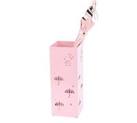 Paragüero para entrada, contenedor para paraguas, paragüero de interior - Cesta para paraguas con diseño geométrico hueco, paragüero para entrada, bastón de paseo para bastón de paseo