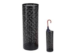 Paragüero para la Entrada - Estante de Cubo de Metal de 42 x 15 cm, diseño organizativo Moderno con Bandeja de, solución de Almacenamiento Duradera | Plantilla de Dormitorio para Puerta