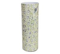 Paragüero redondo de madera y capiz 20x20x57h cm