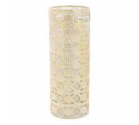 Paragüero redondo de metal dorado 20x20x53