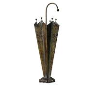 Paragüeros, paragüero, paragüero de Metal de Aspecto Antiguo, Pasillo de Entrada, Estante de Oficina en casa para Sujetar Paraguas, Bastones, Bastones