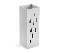 Paraguero madera MDF gotas blanco - Medidas: 22x22x48cm