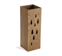 Versa Paraguero madera MDF gotas - Medidas: 22x22x48cm
